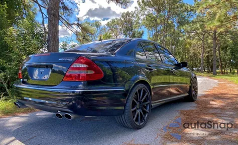 2003 Mercedes-Benz E 55 Amg z USA, uszkodzony, nr VIN WDBUF76J93A35612